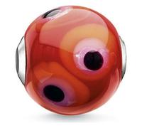 Perles pour femmes Thomas Sabo K0284-017-10 rouge 1,2 cm