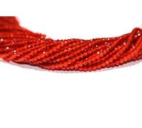 Perles qualité AAA 14" 3 mm CARNELIAN naturel de perles LuxuryGemstone oranges rondelle cornaline perles à facettes perles de cornaline rondelle facettes