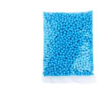 Perles rondes en acrylique couleur bonbon 6 mm 8 mm 10 mm Boules en vrac Perles d'espacement pour travaux d'aiguille et fabrication de bijoux - Aigue-marine - 12 mm 30 pièces