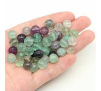 Perles rondes en améthyste violette « rêve » (pierre naturelle), 4, 6, 8 et 10 mm, en vrac, pour la création de bijoux et accessoires de bracelets (fluorite), 4 mm, 85 à 90 pièces.