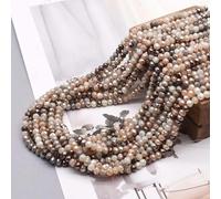 Perles rondes en cristal de couleurs mélangées, 2mm, 3mm, 4mm, perles de verre à facettes, perles d'espacement amples pour la fabrication de bijoux, Bracelet féminin DIY