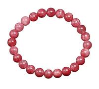 Perles rondes en pierre naturelle for femmes et filles, bijoux, bracelets, accessoires(Beads 8mm,16cm 6.3inch)
