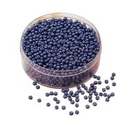 Perles rondes en vrac - Perles artisanales vibrantes de 2 mm, composants de bracelet élastiques, pièces de bijoux miniatures, matériau de bricolage créatif, collection de perles artistiques | Pour la