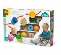 Perles sensorielles à lacer, Differents, moyen