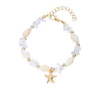 Perles tendance en alliage pour jeunes femmes et amateurs de mode, bijoux réglables sur le thème de la plage, taille unique, Comme décrit