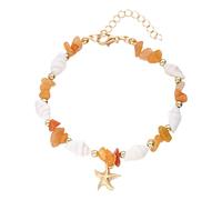 Perles tendance en alliage pour jeunes femmes et amateurs de mode, bijoux réglables sur le thème de la plage, taille unique, Comme décrit