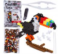 Perles thermocollantes 3D Tukan - Set créatif avec 438 perles, créations DIY pour les enfants à partir de 6 ans