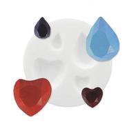 perlesmania.com Mini Moule Silicone pour pâte polymère, fimo JOYAUX DTM 284442