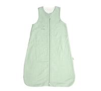 PERLETTI Coton Bebe Gigoteuse - 1.0 TOG Indice de Chaleur - Turbulette 6 18 mois - Doux pour La Peau et Très Respirant - Idéal pour Le Printemps et L'automne - Taillle 70-90 cm - Vert menthe