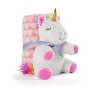 Perletti Licorne Tiara Teddy Avec Couverture 22 Cm