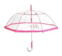 Perletti parapluie enfant rose/transparent 74 cm noir G