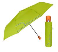 PERLETTI Parapluie Femme Pliant Ouverture et Fermeture Automatique - Ombrelle Femmes Pliable Coloré à Motifs Sac à Main Voyage - Parapluie Dame Fille Incassable (Vert Herbe)