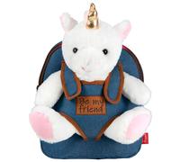 Perletti Sac à Dos En Peluche Licorne Avec Diadème