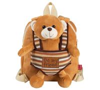 Perletti Sac à dos en peluche Teddy Benji Orange Enfants