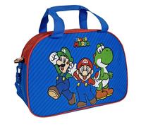 PERLETTI Sac Bowling Enfant - Sac de Sport pour l’École et Loisirs - Sac de Voyage Enfant Léger et Pratique - Idéal pour Activités et W nd - Super Mario