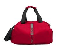 PERLETTI Sac de Voyage Rouge Homme Femme - Weekender Bag Cabin Léger Resistant Durable pour Travail École avec Bandoulière Réglable - Sac à Main Avion Ryanair Easyjet Air France 40x20x25 cm (Rouge)