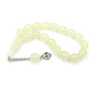 Perlin Chaîne de prière qui brille dans le noir - Perles de prière lumineuses Tesbih Tasbih Tespih Misbaha Subha 17 - Chapelet musulman islamique - Accessoires de culte