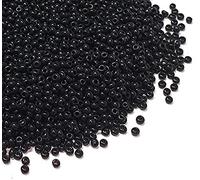 Perlin Lot de 22 000 perles de rocaille indiennes en verre opaque, 1,5 mm, opaque, mates, opaques 15/0, perles de rocaille opaques