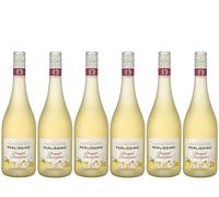 Perlissimo - Ananas - Fruit de la passion, Vin pétillant aromatisé, prêt à boire (6 x 0,75 L) (Lot de 6)
