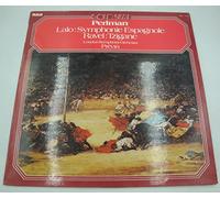 Perlman - ITZHAK PERLMAN/ANDRÉ PRÉVIN/LONDON symphonie espagnole LALO tzigane RAVEL LP 1968 RCA