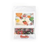 Perlou 6 porte cle fruits 500 perles