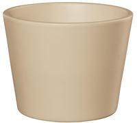 PERM-Cache-pot en céramique crème Fresh CR26 - diamètre 26 x H 23 cm