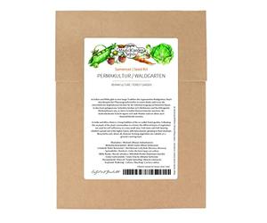 Permaculture - kit de graines avec 8 plantes pour le jardin boisé
