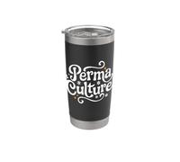 Permaculture permanente agriculture alimentaire jardinage forestier Gobelet isotherme en acier inoxydable double paroi