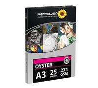 PermaJet 50922 Oyster Papier Séchage instantané 271 g/m² A3 25 feuilles (Import Royaume Uni)