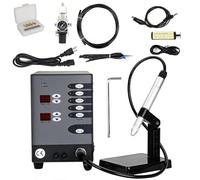 Permanent Jewelry Welder Kit Avec Micro Soudeuse - Pulse Arc, Spot Welding Machine Pour Bijoux DIY, Starter Kit Bracelets Et Chaînes