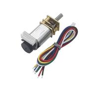 Permanent magnet DC encoder deceleration electronic starter GA12-N20 DC deceleration electronic starter 6V large torque 39RPM-3000RPM RUAJOGYNVM(500rpm)