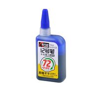 Permanent Marker Recharge Ink - 72 heures Super Color Long-Lasting à base d'huile | Waterproof Multicolor Accessories Refill | For Woodworking Craft Industrial Art Projects Quick Drying Fade Resistant