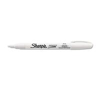 Permanent Paint Marker, Fine Point, White, Sold as 1 Each