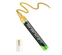 Permanent Paint Marker, Waterproof Pen Tool, 5.99 Inches Writing Pen with Uv Resistant Build, Sturdy Abs Paint Marker, Metal Ballpen with Sl inish, Restoration Tool for Gravestone Ceramic
