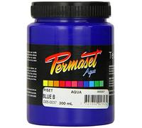 Permaset Aqua Encre pour impression sur tissu Bleu 300 ml