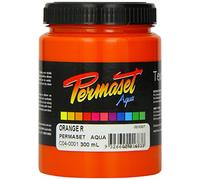 Permaset Aqua Encre pour impression sur tissu Orange 300 ml