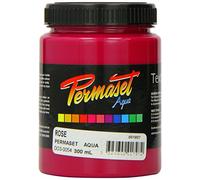 Permaset Aqua sérigraphie Fabric Colour : standard for Blanc or tissus clair 300ml Noir Lid : Rose
