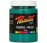 Permaset Aqua sérigraphie Fabric Colour : Supercover for tissus foncés : 300ml Blanc Lid : Vert