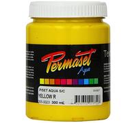 Permaset Aqua Supercover 300ml Fabric Printing Ink - Yellow