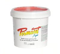 Permaset Aqua Supercover Encre pour impression sur tissu Écarlate 1 l