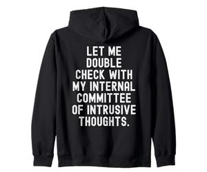 permettez -Moi de vérifier avec Mon comité Interne des intrusifs Sweat à Capuche