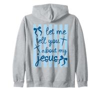 Permettez-Moi de Vous Parler de ma Foi chrétienne en Jésus Sweat à Capuche