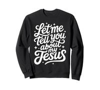 Permettez-Moi de Vous Parler de Mon Jésus - Vintage Christian Faith Sweatshirt
