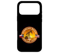 Permian Basin Midland Texas Oilfield Design Coque pour iPhone 17 Pro Max