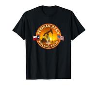 Permian Basin Midland Texas Oilfield Design T-Shirt