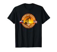 Permian Basin Odessa Texas Oilfield Design T-Shirt