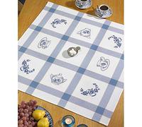 Permin de Cuisine Aida kit de Point de Croix, Multicolore, 85 x 85 cm
