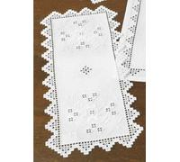 Permin Hardanger Chemin de table paquet à broder "Hardanger", motif à compter, 31x71cm, 63-1701
