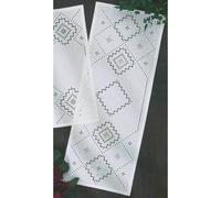 Permin Hardanger Chemin de table paquet à broder "Hardanger", motif à compter, 41x106cm, 75-1850