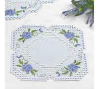 Permin Hardanger nappe paquet de broderie "Hardanger", motif à compter, 28x28cm, 10-2808